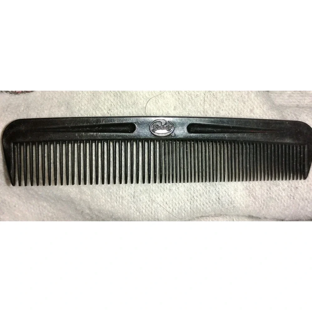 Vintage Goody Pocket Comb Black 5
